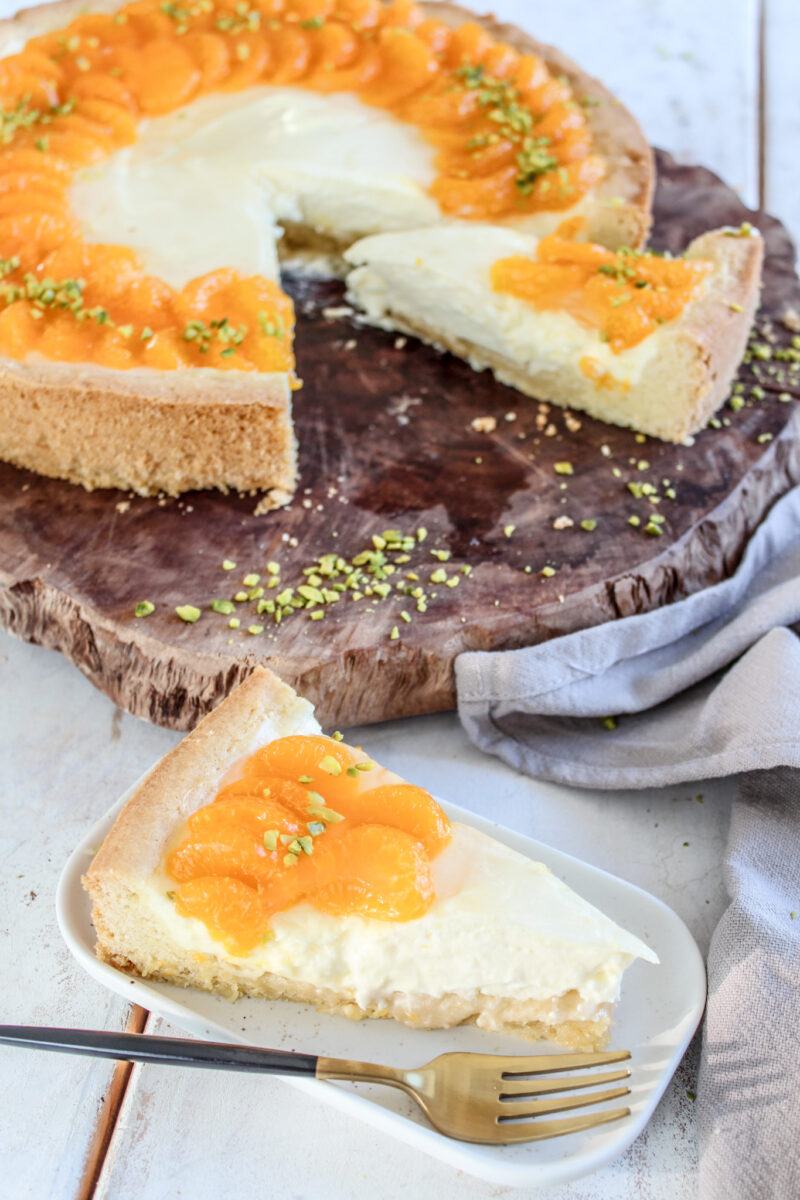 Schmandkuchen mit Mandarinen - Alexkitchenlove